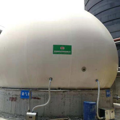 ποιότητας  PES PVC PDFE Double Membrane Biogas Holder Gas Holder In Biogas Plant εργοστάσιο