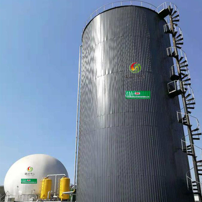 Animal Manure Anaerobic Digester Production Biogas In Bio Gas Plant Project