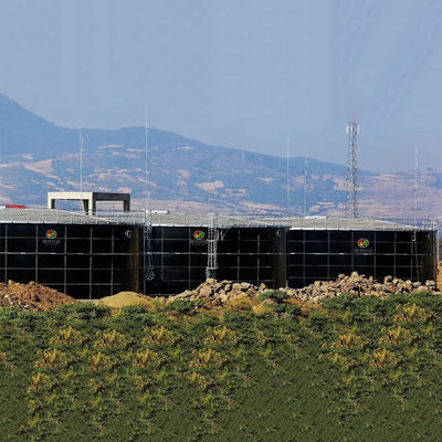 Βιο πρόγραμμα αερίου ενεργειακού περιεχομένου βιοαερίων επεξεργασίας απόβλητου ύδατος