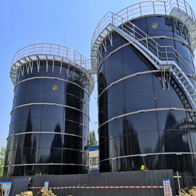 Βιομηχανικός εξοπλισμός αναερόβιας χώνευσης με λεία και στιλβωτική επιφάνεια