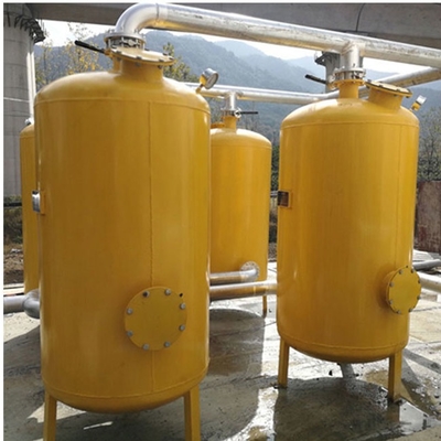 10PPM εξοπλισμός καθαρισμού βιοαερίων φίλτρων H2S με Dehydrator και Desulfurizer