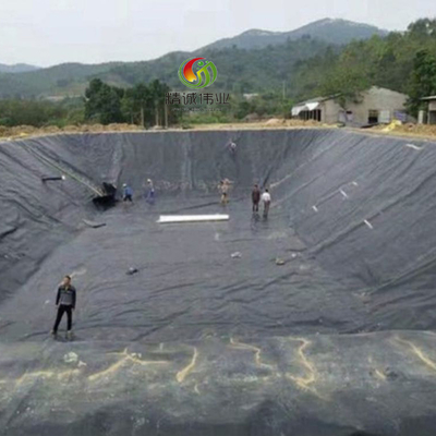 Αδιαπέραστο HDPE Geomembrane Pond Liner High Density Polyethylene Liner