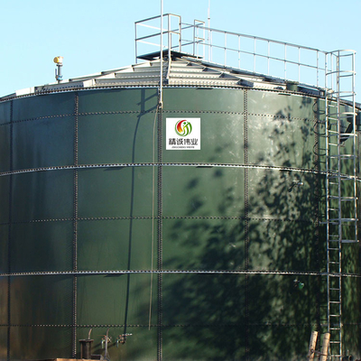 WWTP 800m3 βιοαερίων αυτόκαυστων σηπτική δεξαμενή αυτόκαυστων δεξαμενών RNG αναερόβια
