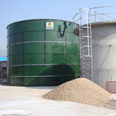 WWTP 800m3 βιοαερίων αυτόκαυστων σηπτική δεξαμενή αυτόκαυστων δεξαμενών RNG αναερόβια